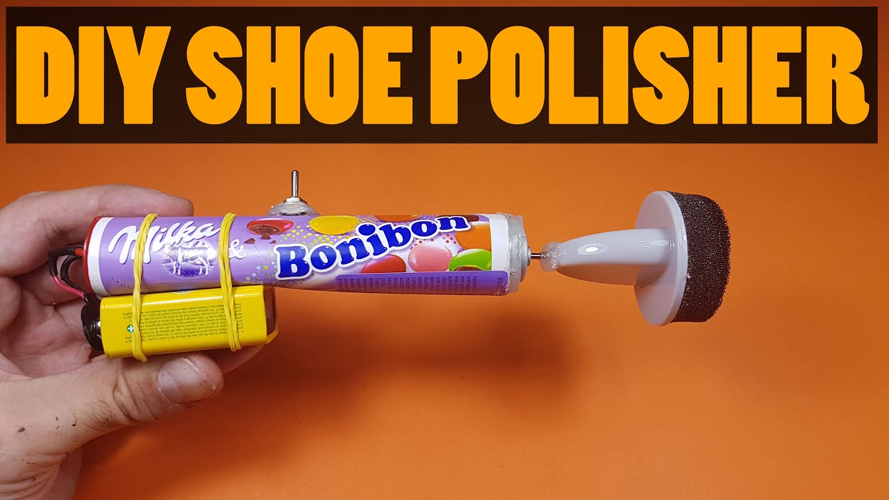 How to make a SHOE POLISH MACHINE