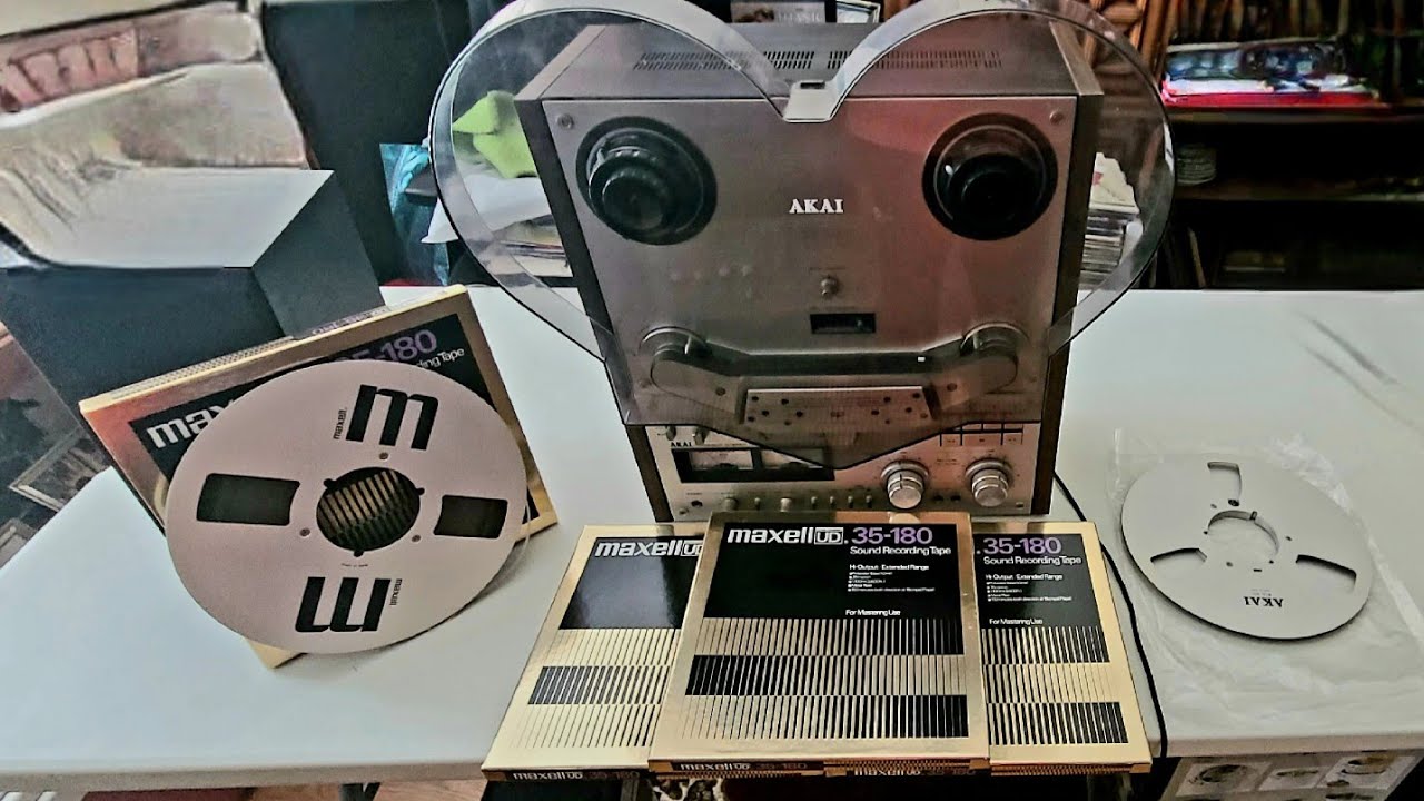 AKAI GX635D 4TRACK STEREO TAPE DECK YouTube