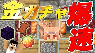 【カズクラ2020】ピグリンをみちみちに詰めたら金ガチャが大変なことに！ マイクラ実況 PART188