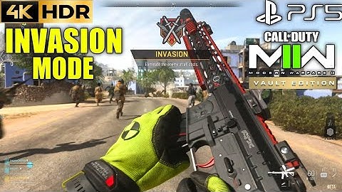 PS5 MODERN WARFARE 2 Invasion Gameplay Walkthrough 4K 60FPS HDR | MW2 Multiplayer Gameplay | MW2 PS5
