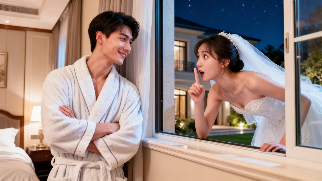 Para huir de la boda, se esconde en el cuarto de un extraño; él es el temido jefe mafioso y se enamo