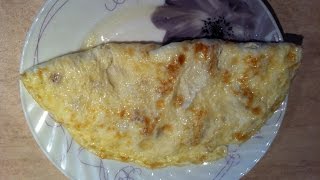 Омлет с сыром и ветчиной. Мамулины рецепты. Омлет с сыром и ветчиной. Мамулины рецепты.
