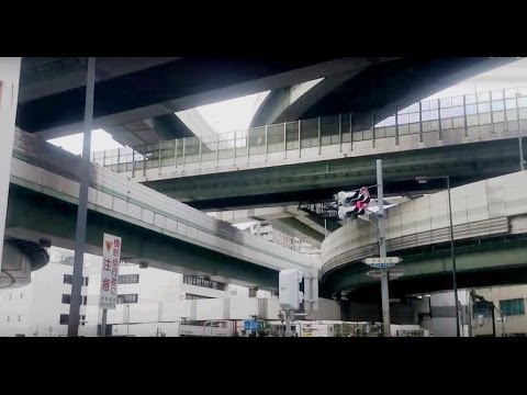 Jctマニア向け 西の横綱 複雑怪奇な阿波座ジャンクション Great Awaza Junction Osaka Japan Youtube