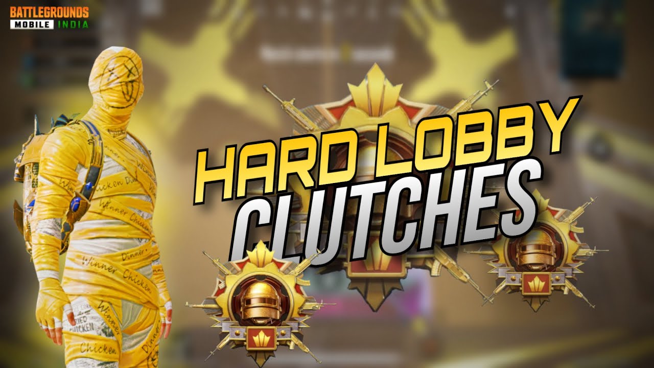 INTENSE CLUTCHES IN CONQUEROR AND ACE LOBBY || BGMI HIGHLIGHTS ...