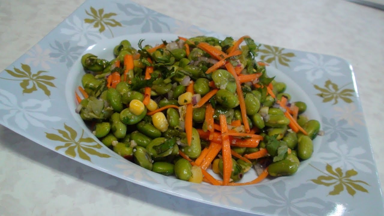 Edamame Soybean Salad video recipe- Side dish Recipes | Bhavna