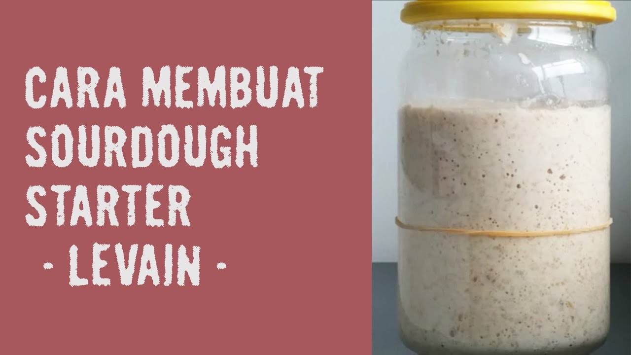 Cara Membuat Sourdough Starter/Levain (Ragi Natural) - Episode 231 - Youtube