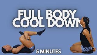 😌 5-Minute Full Body Cool Down & Stretch | Post Workout Recovery