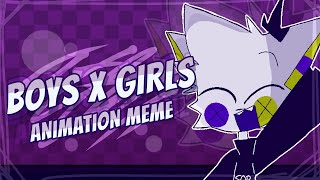 [¡¡FLASH WARNING!!] Boys x Girls//Animation Meme