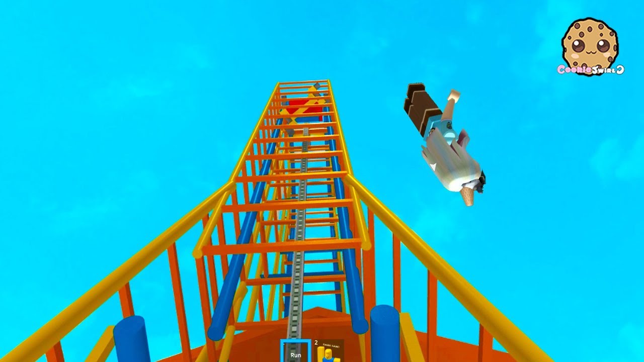 Rollercoaster Disaster Fail At Theme Park Roblox Youtube - roblox roller coaster