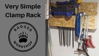 Very Simple  Clamp Rack