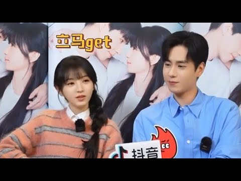 [ENG SUB] Douyin interview with Genius Girlfriend  cast Tian Xiwei and Hu Yitian (FULL)