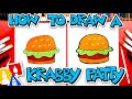 How To Draw A Krabby Patty From SpongeBob