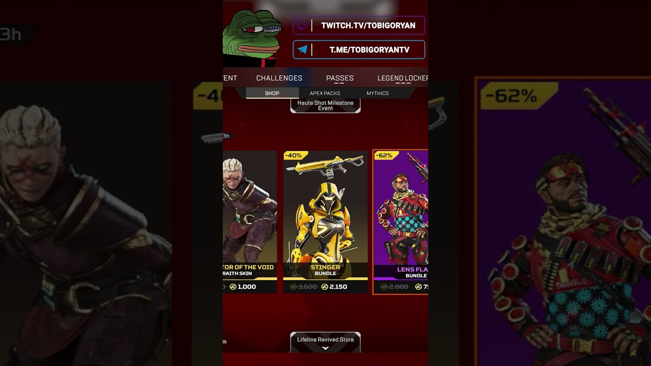 Магазин не работает… Но Respawn уже делают Apex 2, да?