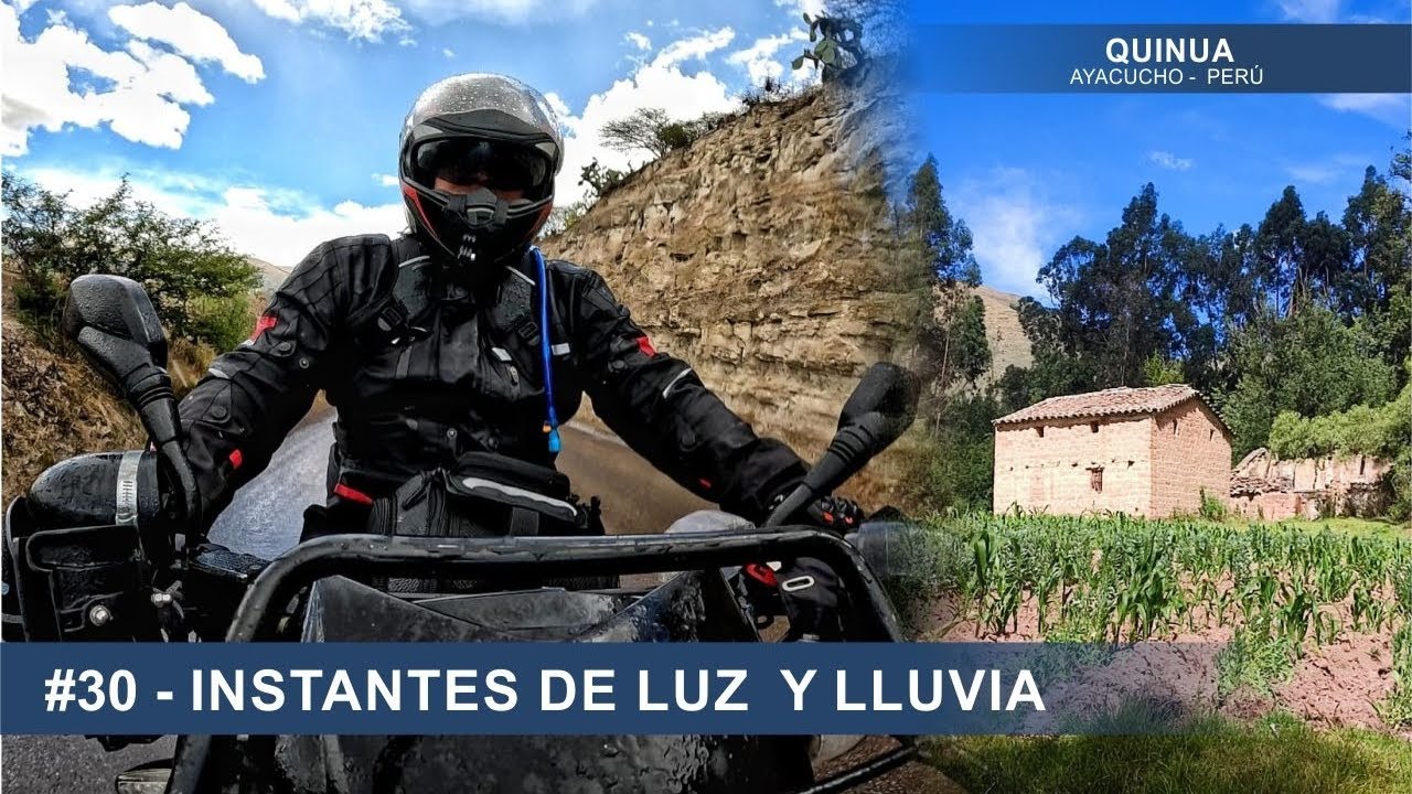 Instantes de luz y lluvia. 