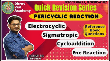 PERICYCLIC REACTION | ONE SHOT REVISION | REFERENCE BOOK QUESTIONS WITH PYQ