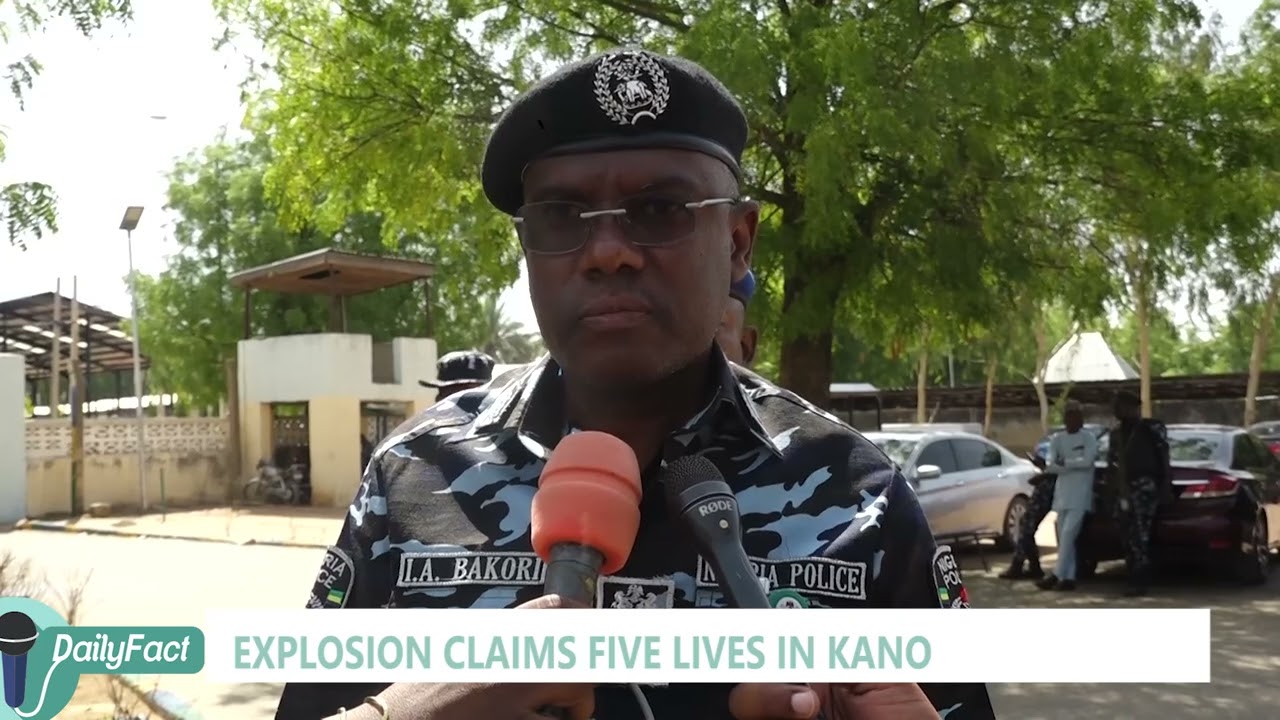 EXPLOSION CLAIMS FIVE LIVES IN KANO