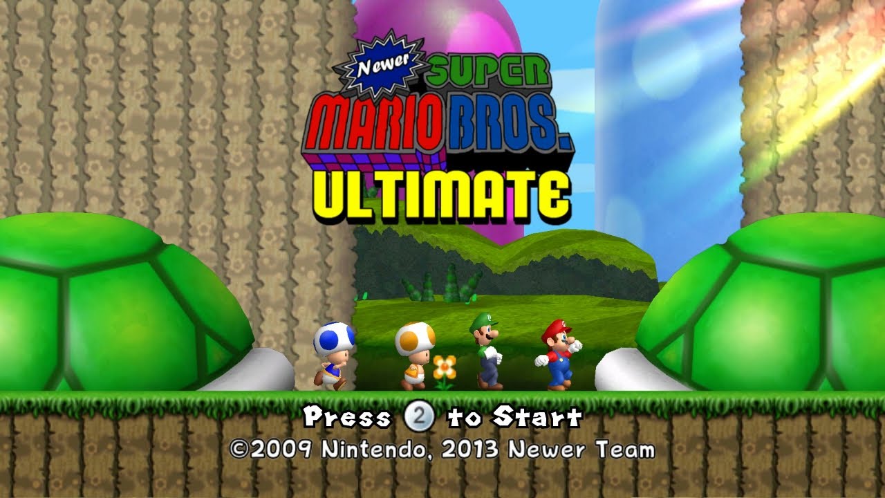 ULTIMATE Newer Super Mario Bros Wii 100% Walkthrough