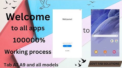 Welcome to All apps process for Samsung 11, 12, 13,14  and Acer A7, A9 100000% working