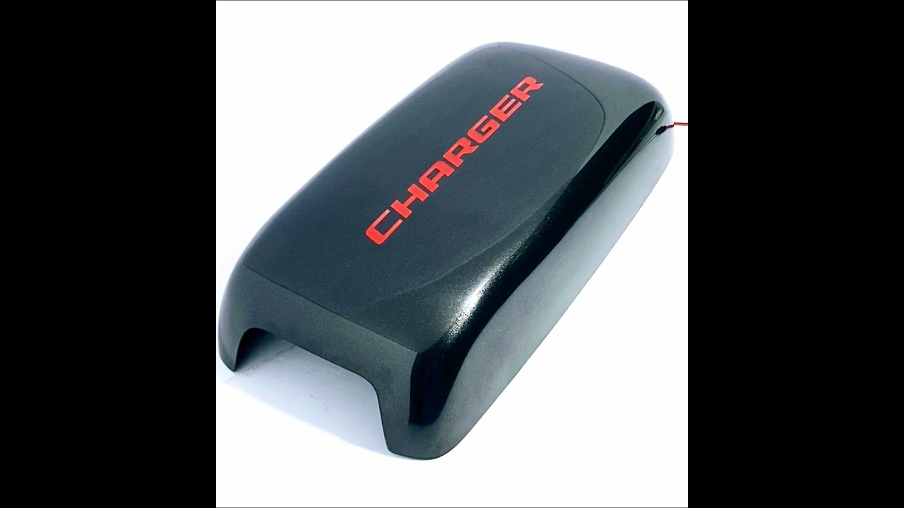 EZPOWERZ 2011-2021 DODGE CHARGER ARMREST COVER (RED)