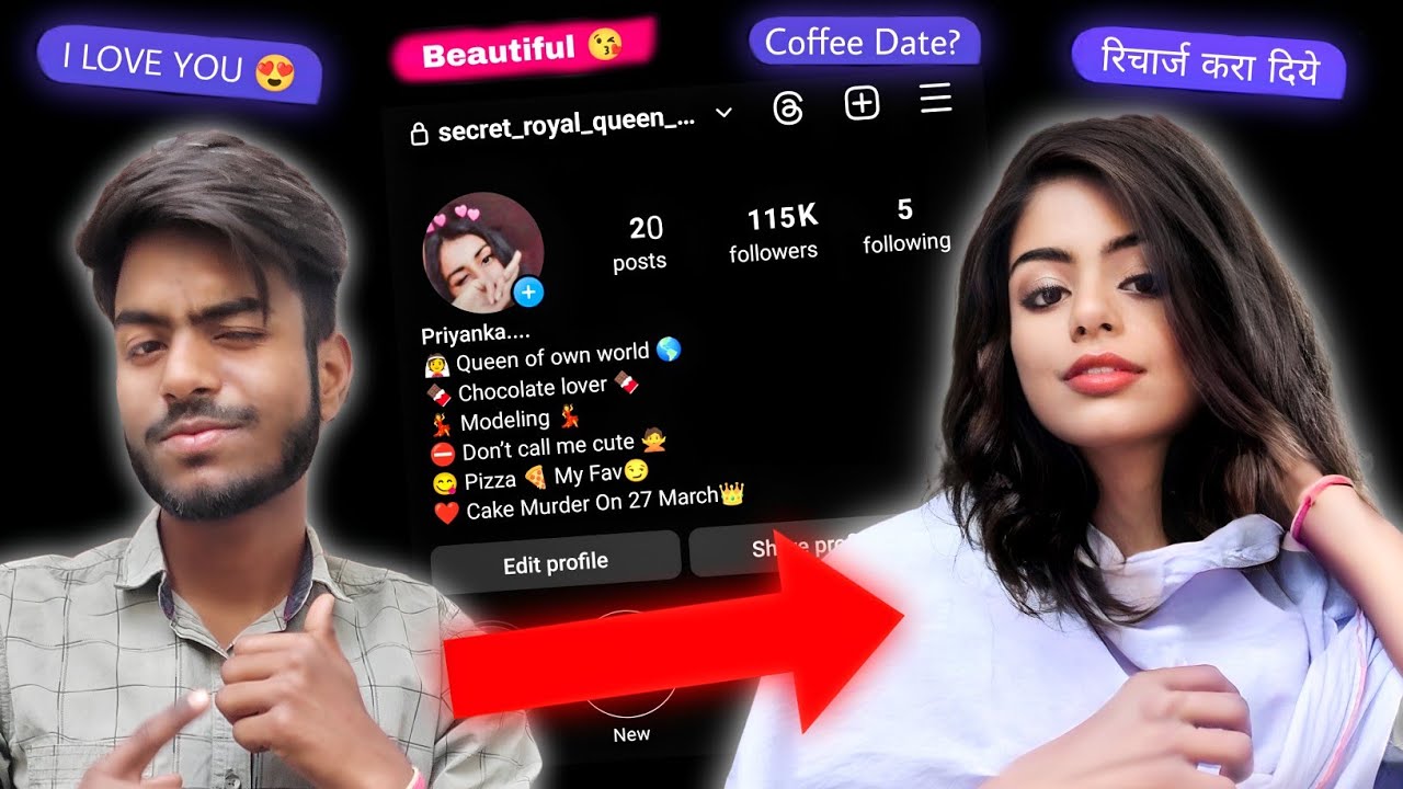 I CREATED A 'FAKE INSTAGRAM GIRL' ACCOUNT TO CATCH CREEPY BOYS ONLINE | Charlie Dude