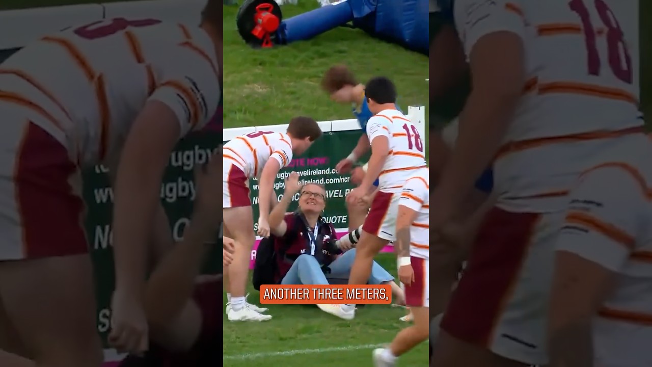 Virginia Tech ran over the photographer!! #tcrs #collegerugby
