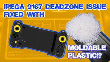 Fixing the iPega 9167 controller deadzone problem with Moldable Plastic!