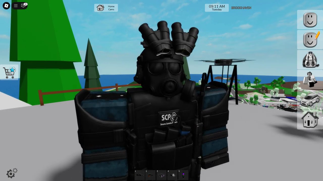 How to make SCP MTF Beta-7 from SCP Roleplay | Roblox Brookhaven RP 