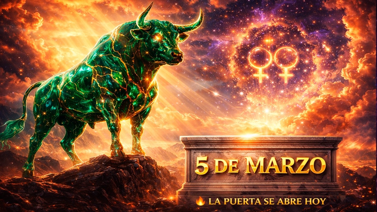 🌿 TAURO VIOLETA 💎 LA PROFECÍA DEL 5 DE MARZO QUE CAMBIARÁ TU DESTINO 🔥✨