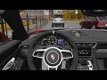 City car driving  porsche 911 turbo s  fast driving