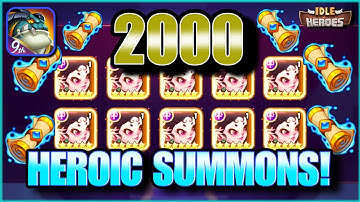 2000 Heroic Summons for the 9th Anniversary Event in Idle Heroes! - Idle Heroes RS - Ep42