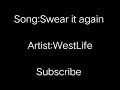 Westlife - Swear it again Audio