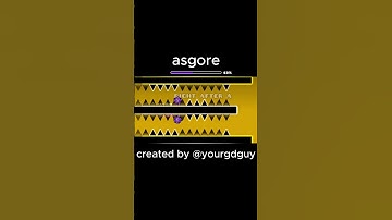 asgore level made by @yourgdguy  #geometrydash #music #drivinginmycar  #gd