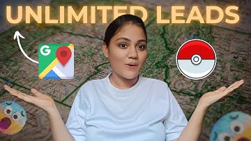 UNLIMITED LEADS Scraping from Google Maps for FREE