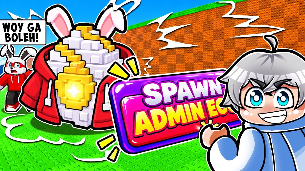 Aku Pakai Admin Panel Bongkar RAHASIA ADMIN di Steal an Egg!