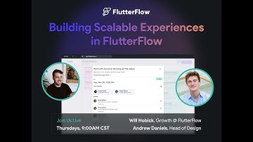 Building Scalable Apps in FlutterFlow -- UI/UX Livestream