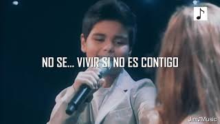 Video thumbnail of "Abraham Mateo & Caroline Costa - Without You (Letra)"