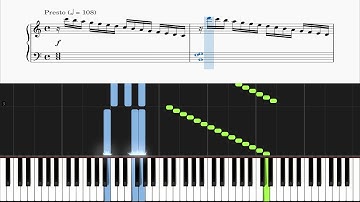 Carl Czerny - The School of Velocity, Op. 299, No. 1 (Piano Tutorial)
