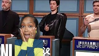 FIRST TIME REACTING TO | SNL CELEBRITY JEOPARDY!: Hilary Swank, Keanu Reeves, Sean Connery REACTION