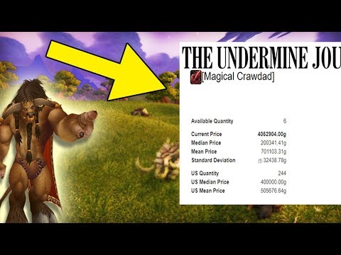 World Of Warcraft - 120,000 Gold Per Hour Insta Spawn Farm