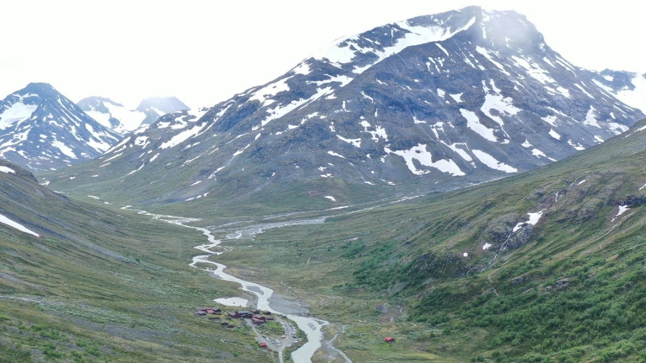 Spiterstulen - Height 1106 m - Visdalen - Jotunheimen - Lom - Innlandet - Norway 🇳🇴 - DJI Drone - 4K