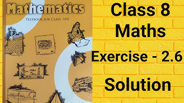 exercise 2.6 class 8 maths || chapter 2 linear equation in one variable || ncert maths class 8 cbse