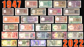 History of Indian Currency Note from 1947 to 2023