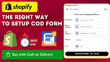 How to Easily Add a Cash on Delivery form in Shopify – Fast & Simple!