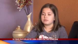 Pay it Forward: Homeless get helped by 10-year-old