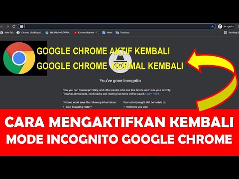 Video: Cara Menghapus Laman dari Senarai Laman yang Disekat di Internet Explorer