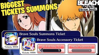 My First Summons 10.000 Tickets || BLEACH BRAVE SOULS