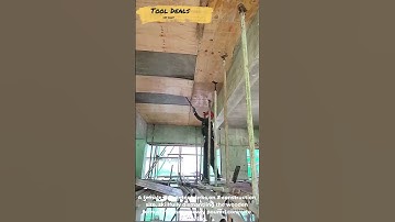 The process of dismantling a concrete formwork