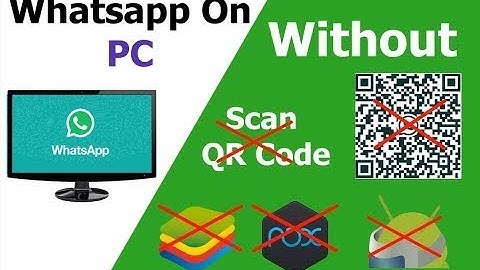 How To Use Whatsapp On Pc Without Using BlueStack | Nox | ARC welder | Scan QR Code