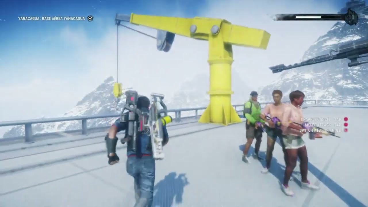 (FLY) WING SUIT ACTION . ( ADVENTURE ) JUST CAUSE 4.