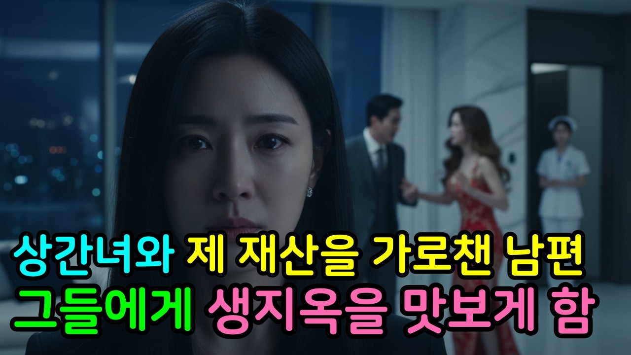남편과 상간녀가 내 재산 뺏고 비웃을 때, 한강 다리 위에서 결심한 여자의 소름 돋는 복수